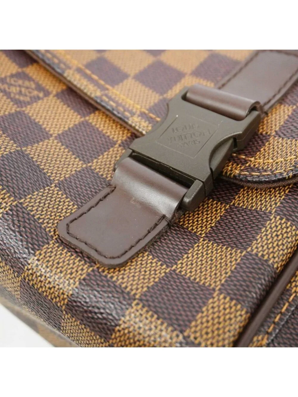 Louis Vuitton Shoulder Bag Damier Reporter Melville Ebene
